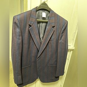 LeBaron Red/Blue Wide Stripe Sportcoat
